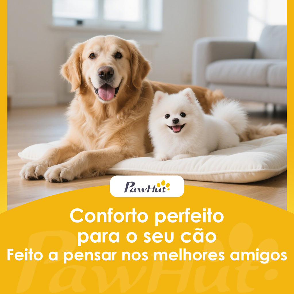 PawHut Barreira de Segurança Extensível para Cães Pequenos, 67-93,5 cm, Branco