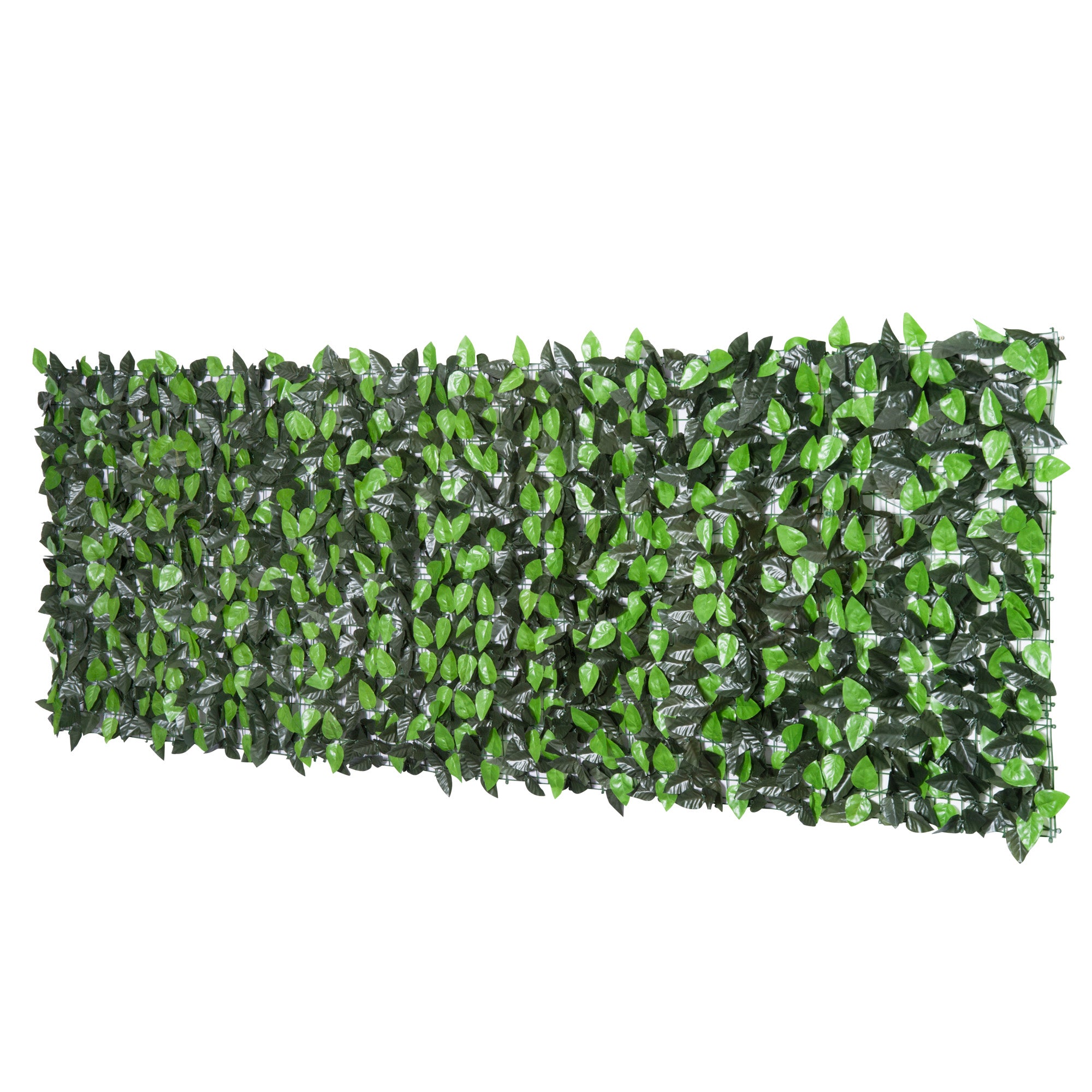 Outsunny Vedação Artificial em Rolo 3x1m para Jardim e Varanda