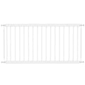 PawHut Barreira de Segurança Extensível para Cães Pequenos, 67-93,5 cm, Branco