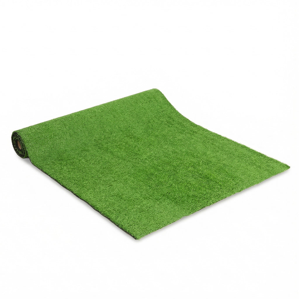 Outsunny Relva Artificial 1m x 4m, Tapete Sintético com Drenagem