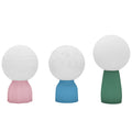 HOMCOM Conjunto de 3 Candeeiros de Mesa 3D